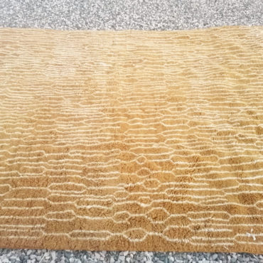 Beni Ourain Moroccan rug 9’x12′ – Sand Brown