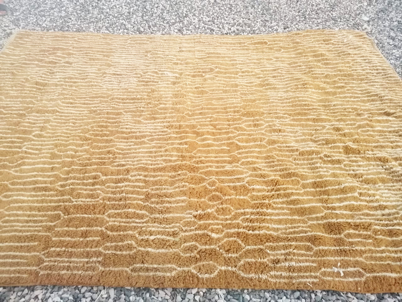 beni ourain moroccan rug 9x12 sand brown