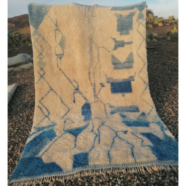 Moroccan Beni Mrirt Rug 6×9 ft