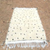 Moroccan dotted rug