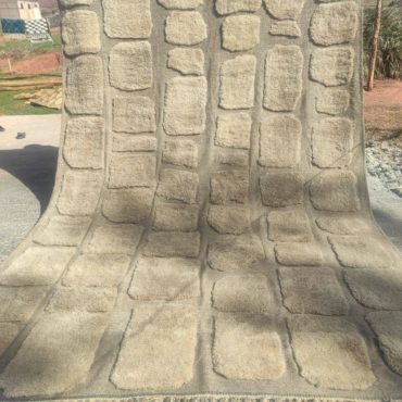 Moroccan Beni Mrirt Wool rug Neutral