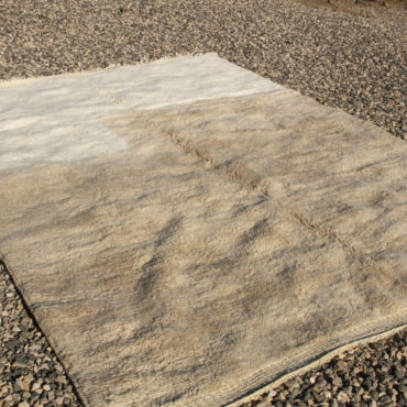 Neutral Moroccan Wool Rug – Made to Order