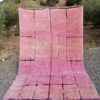 Pink Moroccan handmade rug