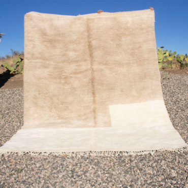 Neutral Moroccan Wool Rug – Made to Order