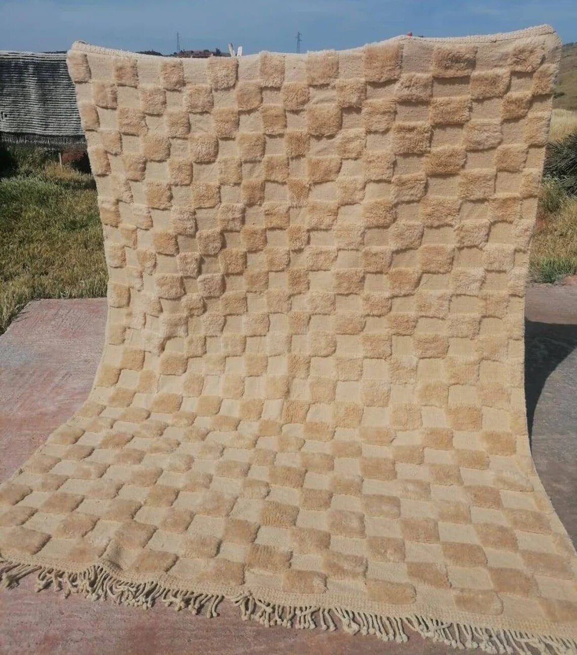 moroccan wool rug 8x10