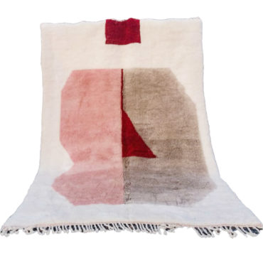 Abstract Moroccan Wool Rug