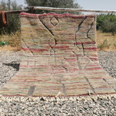 Contemporary Moroccan Wool Rug