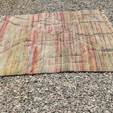 Contemporary Moroccan Wool Rug