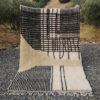 Modern Moroccan Wool Rug