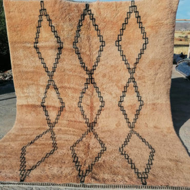 Moroccan Tribal Beni Mrirt Wool Rug