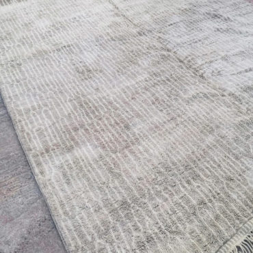 Neutral Moroccan Handmade Wool Rug 9’6″x13’9″