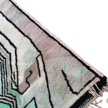 Artistic Moroccan Beni Mrirt Rug BM0003