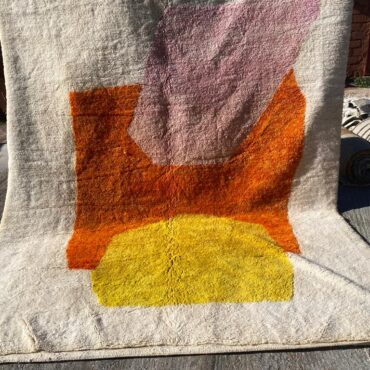 Moroccan Beni Mrirt Wool Rug 8’x10′