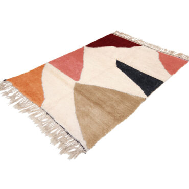 Unique Moroccan Beni Ourain Rug