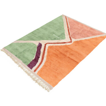 Moroccan Beni Rug Artistic Style Salt Pond