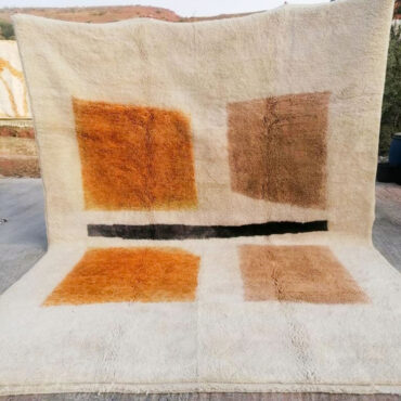 Soft Moroccan Abstract Rug 9’x12′