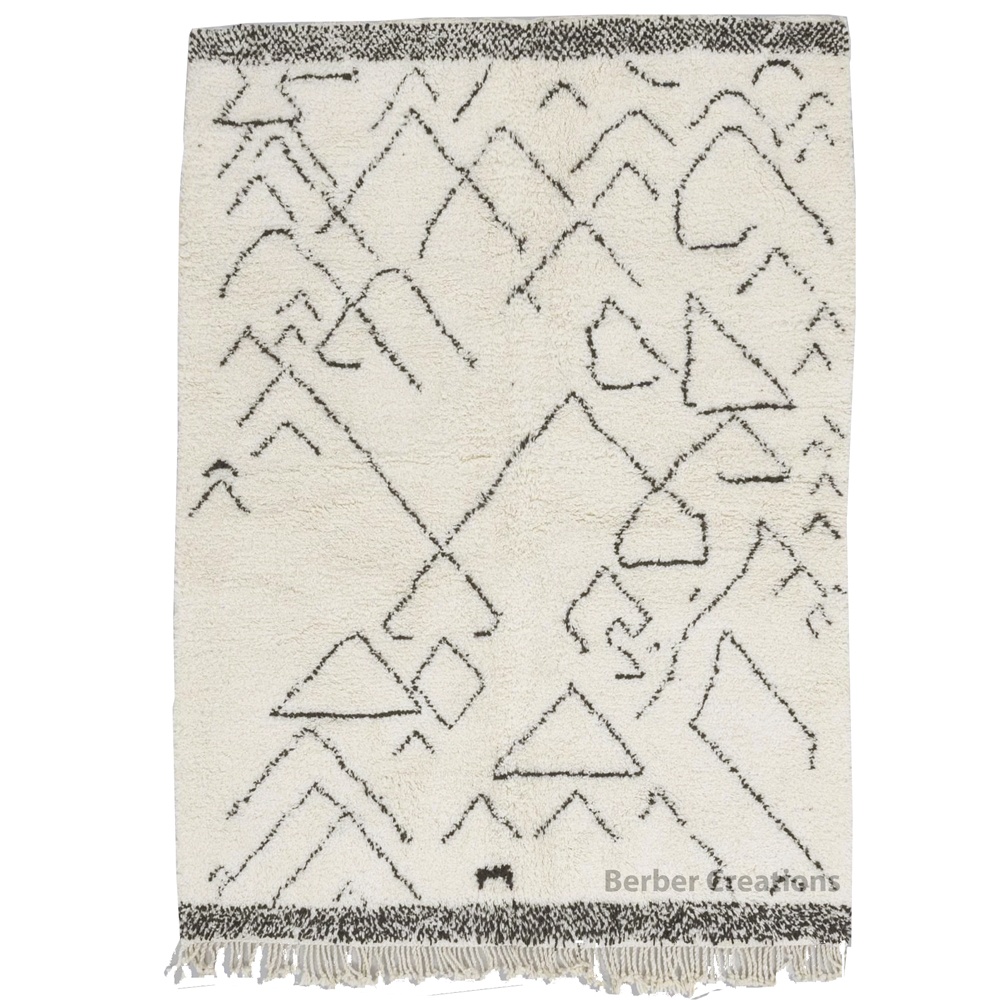 shag moroccan beni ourain rug