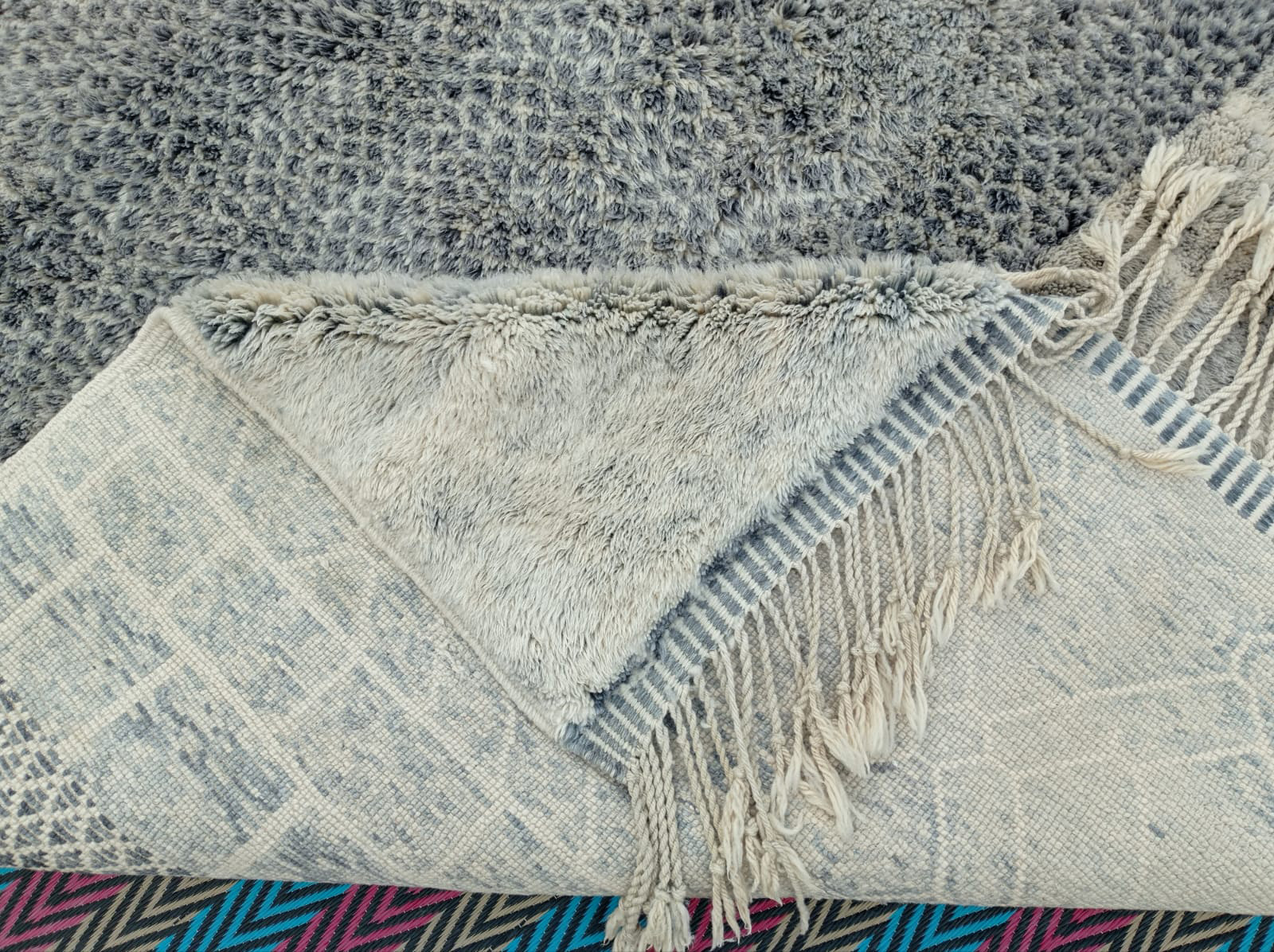 Large Contemporary Moroccan Rug 10x14 Ft - Image 2