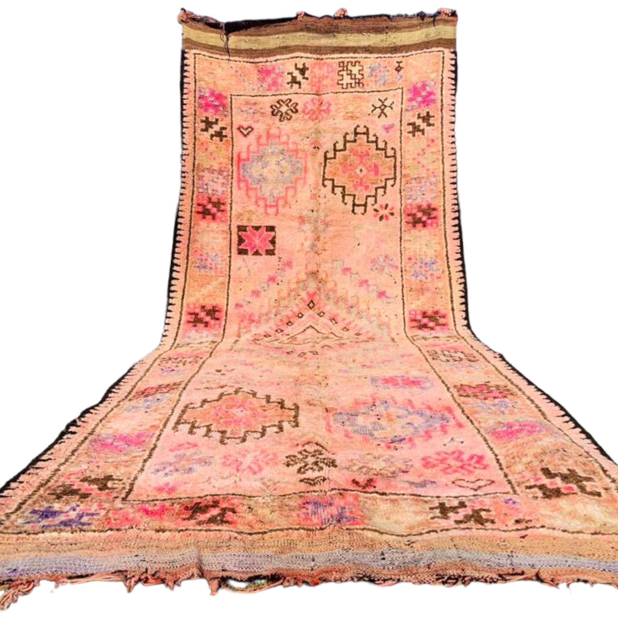 large vintage moroccan rug bohemian style