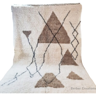 Shag Moroccan Berber Rug  6.5’x 9.8′ – BASMA