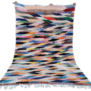 Moroccan Colorful Wool Rug 6.2’x9′