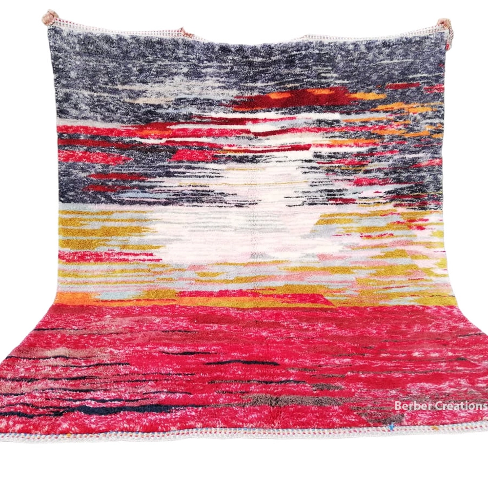 moroccan abstract berber rug artwork