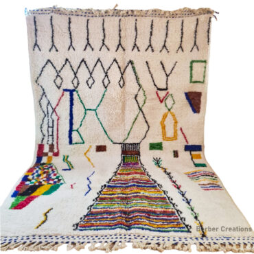 Shag Azilal Moroccan Rug  6.5′ x 9.8′