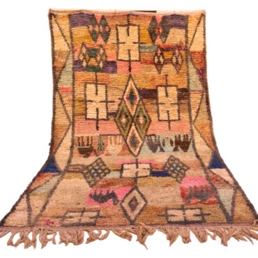 Vintage Moroccan Boujaad Rug  6’6″x9’10” – ANAM