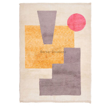 Geometric Moroccan Beni Rug – AALIYAH