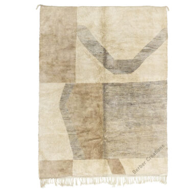 Neutral Moroccan Beni Mrirt Rug – MARIAM