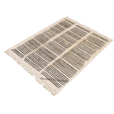 Striped Moroccan Beni Mrirt Rug – FATIMA