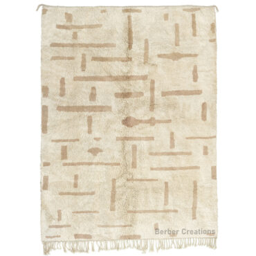 Beige Moroccan Beni Rug  – AZRA