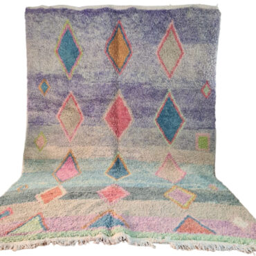 Vintage Moroccan Boujaad Rug  6.5’x 9.8′ – YOUCEF