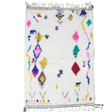 Shag Moroccan  Azilal Berber Rug  3.2’x 4.9′ – NIMA