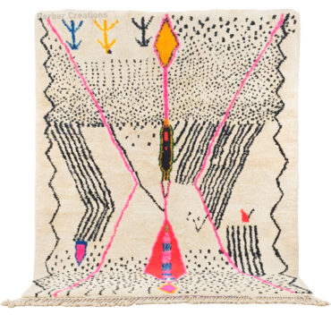 Tribal Moroccan Azilal Rug Pink- LAMYA