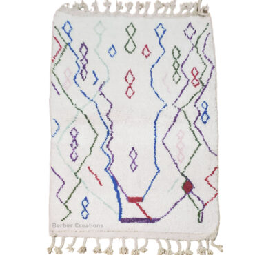 Shag Moroccan  Azilal Berber Rug  3.2’x 4.9′ – SOHEILA