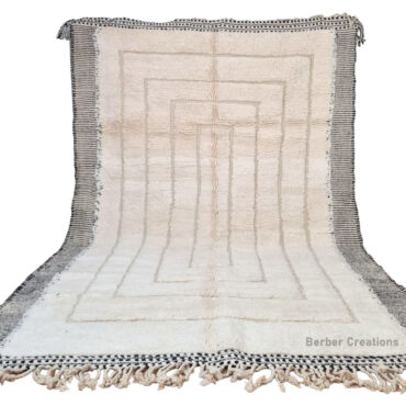 Shag Moroccan Abstract Rug 6.5’x9.8′ – AYOUB