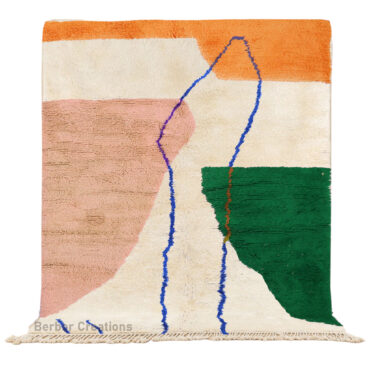 Handmade Moroccan Abstract Rug – BATUL