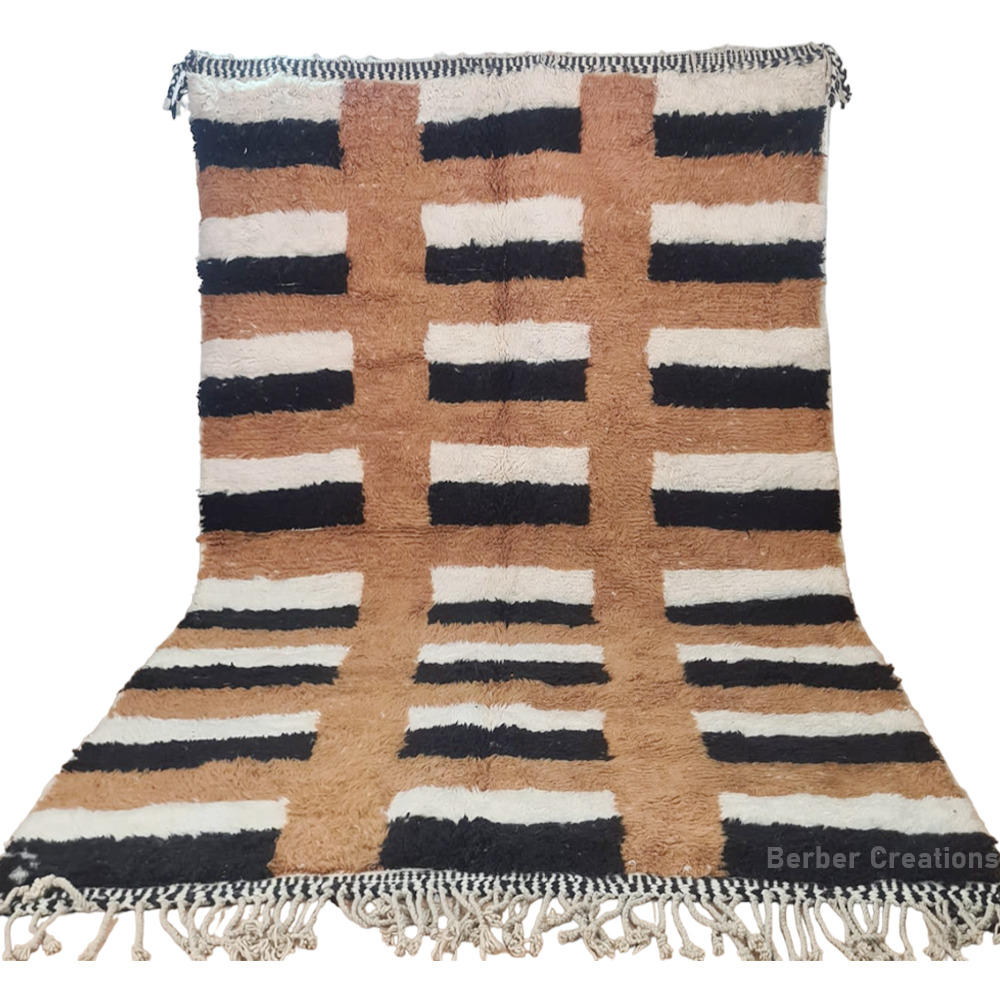 moroccan abstract berber woll rug