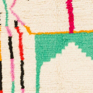 Handmade Moroccan Azilal Rug Boho Style – AMANI