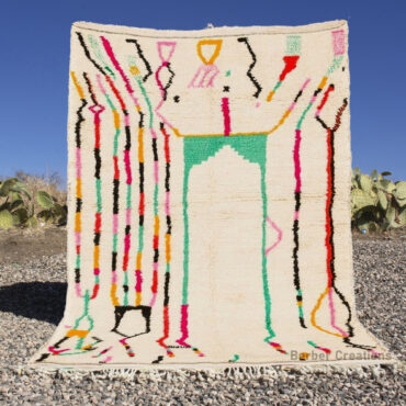 Handmade Moroccan Azilal Rug Boho Style – AMANI