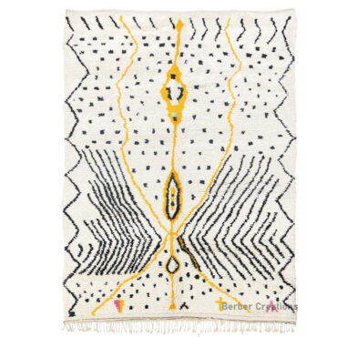 Handmade Moroccan Azilal Rug Boho Style – AMINA