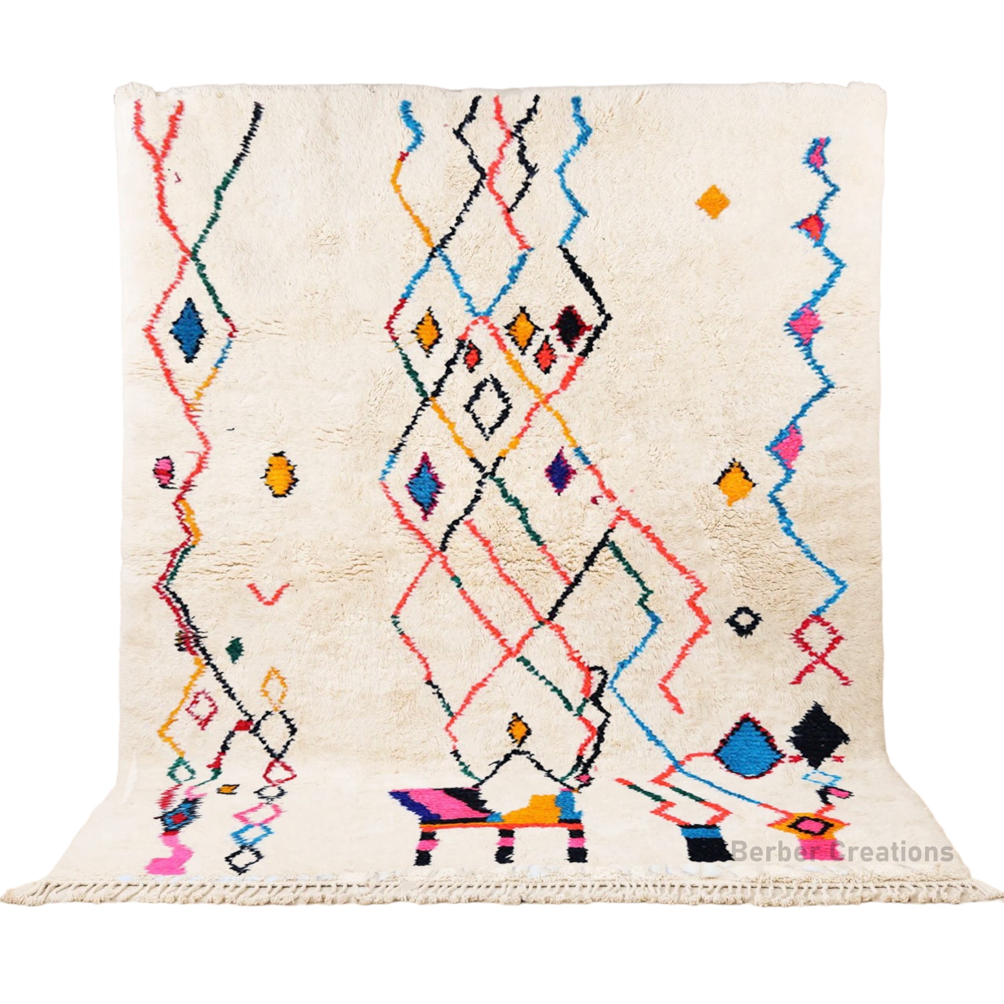 shag moroccan colorful azilal rug