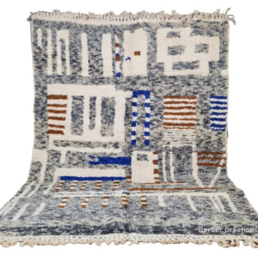 Shag Moroccan Rug  6.5’x9.8′ – FARID