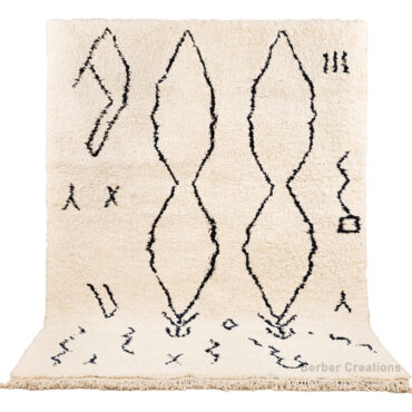 Shag Berber Moroccan Beni Rug – HABIBA