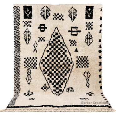 Shag Berber Tribal Beni Rug – HALIMA