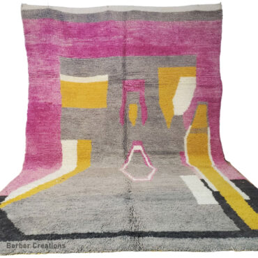 Handmade Moroccan Beni Rug 6.5’x9.8′ – IDRIN