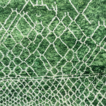 Contemporary Moroccan Beni Rug Green – MB0130