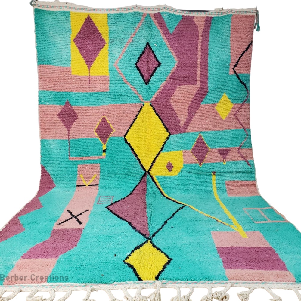 moroccan wool rug bohemian style