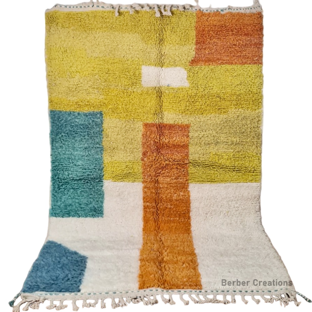 abstract moroccan rug